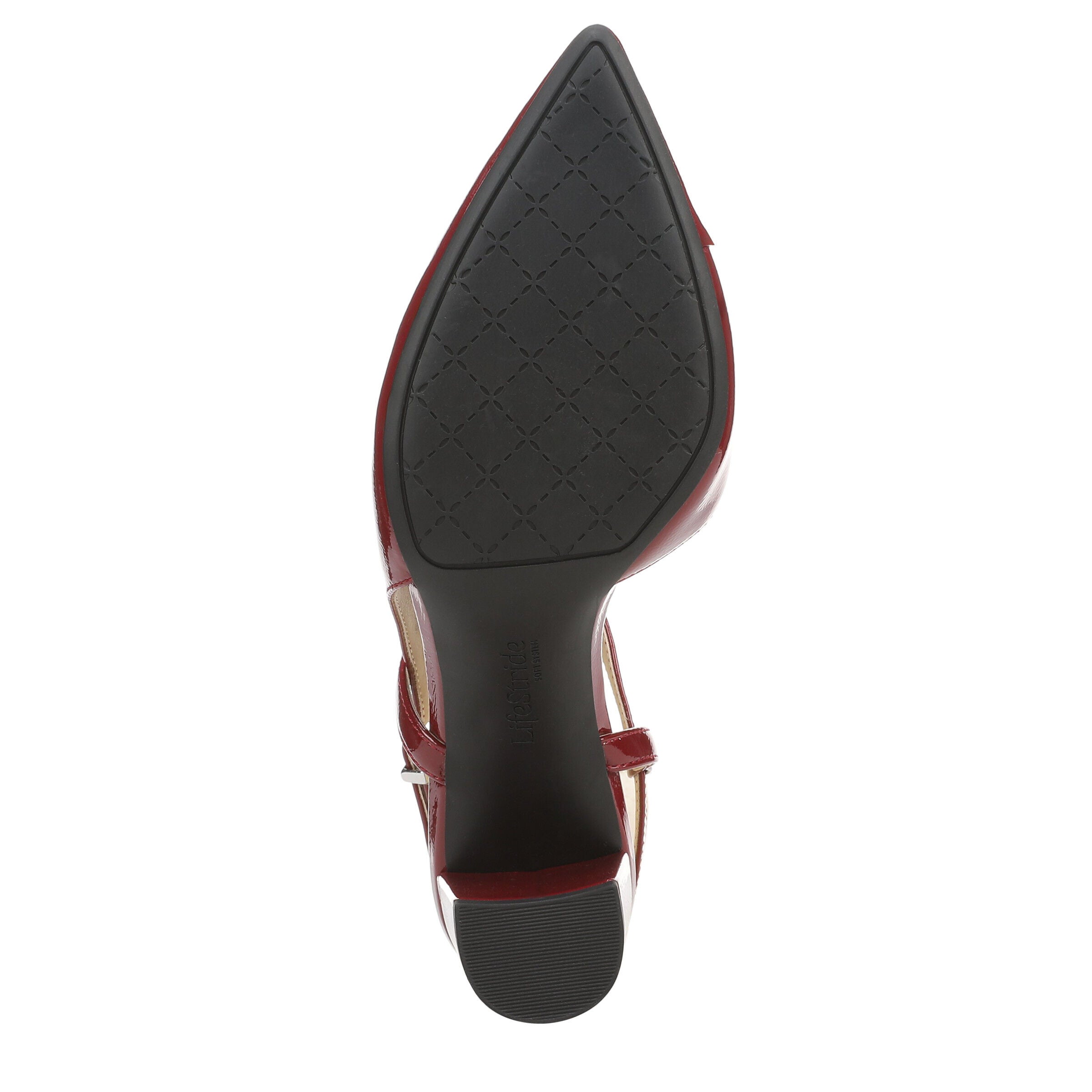 Raelynn Strappy Pump, DARK CHERRY, alternate image number 7