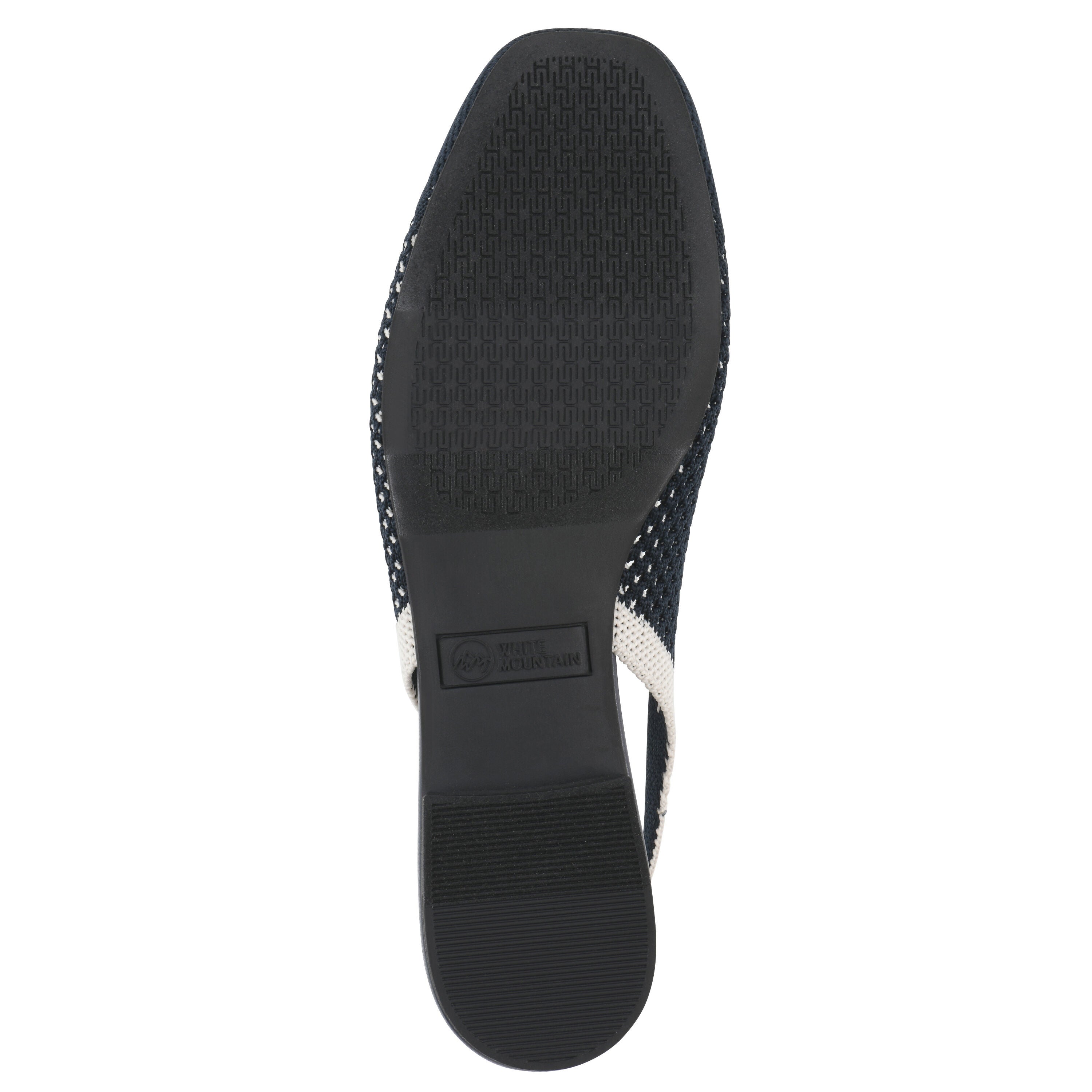 Bonie Sling Back Flat, NAVY CREAM MULTI, alternate image number 5