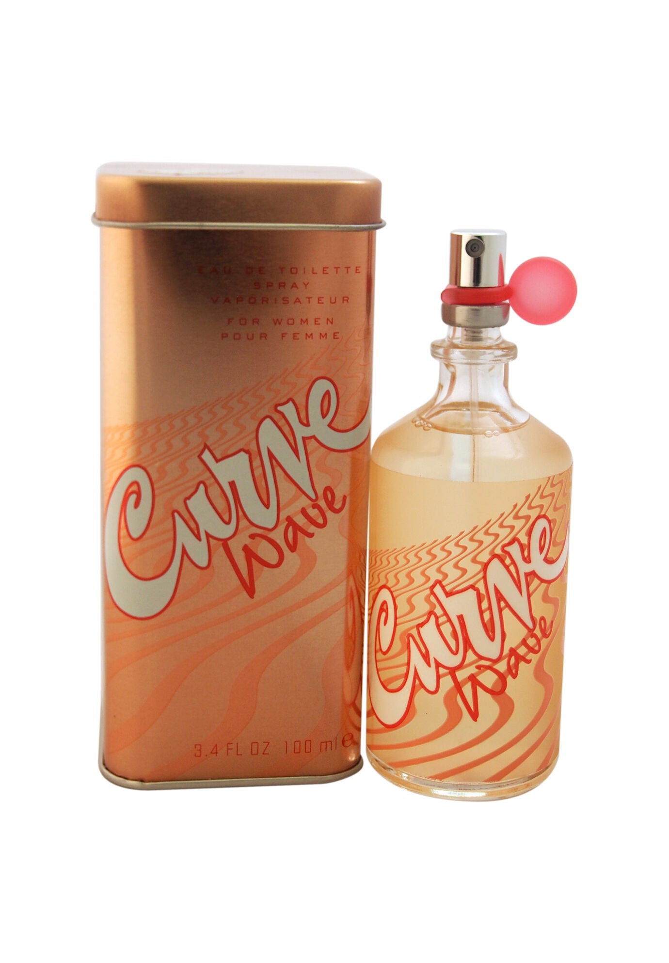 Curve Wave -3.4 Oz Edt Spray, O, hi-res image number 0