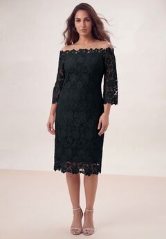 Off The Shoulder Lace Dress