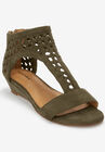 The Harper Sandal, DARK OLIVE, hi-res image number null