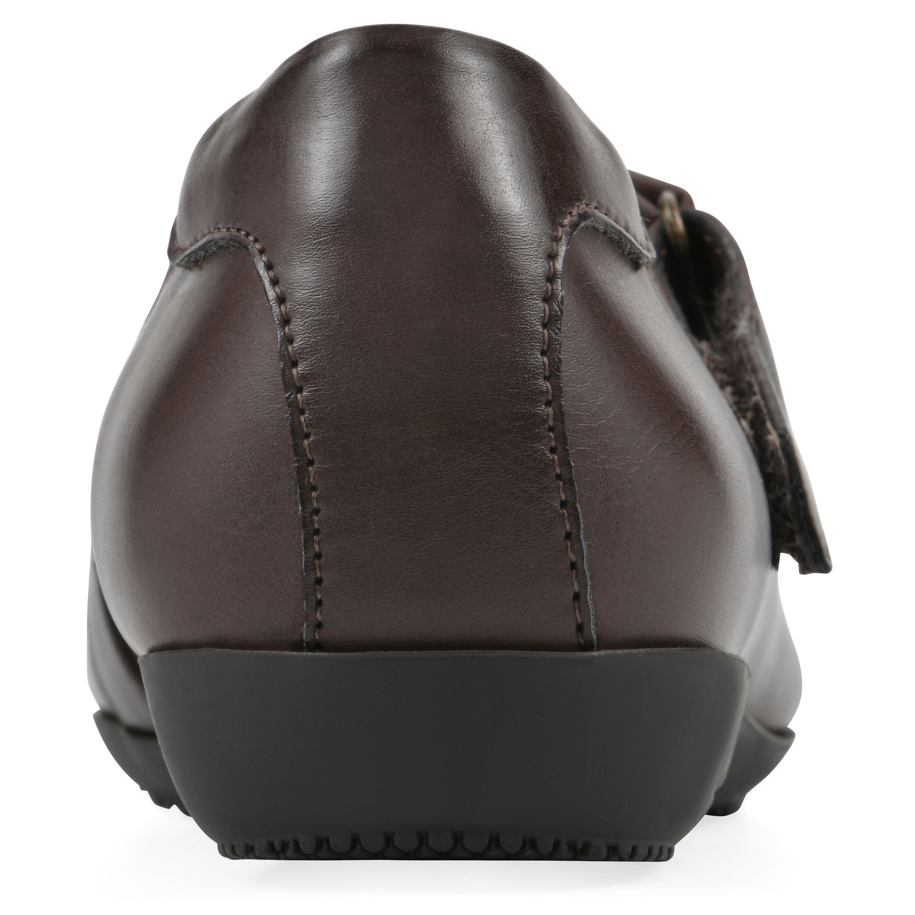 Carwen Ballet Flat, DARK BROWN SMOOTH, on-hover image number 1
