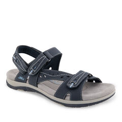 Stephie Vegan Hook and Loop Flat Sandal
