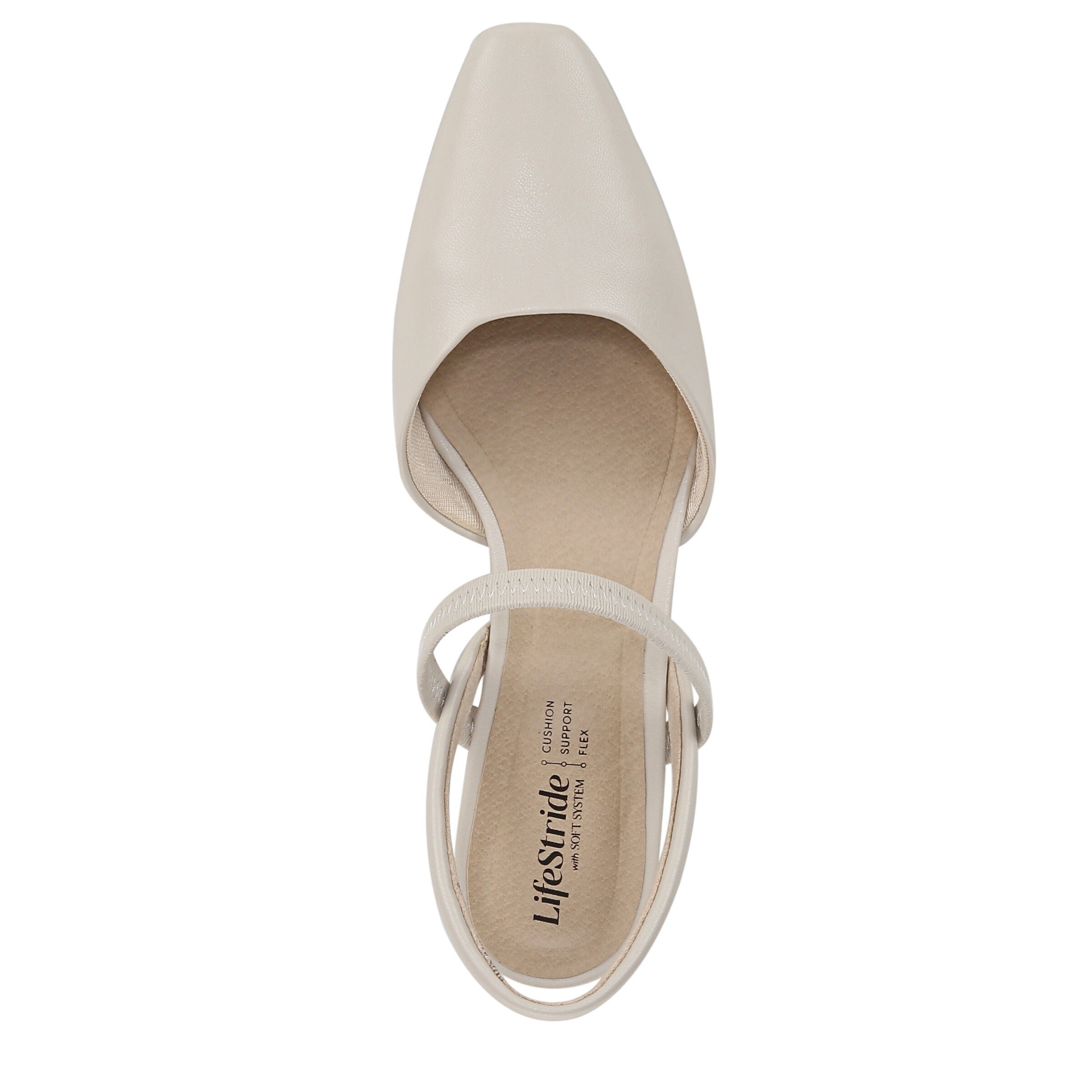 Lainey Strappy Sandal, BONE WHITE, alternate image number 6