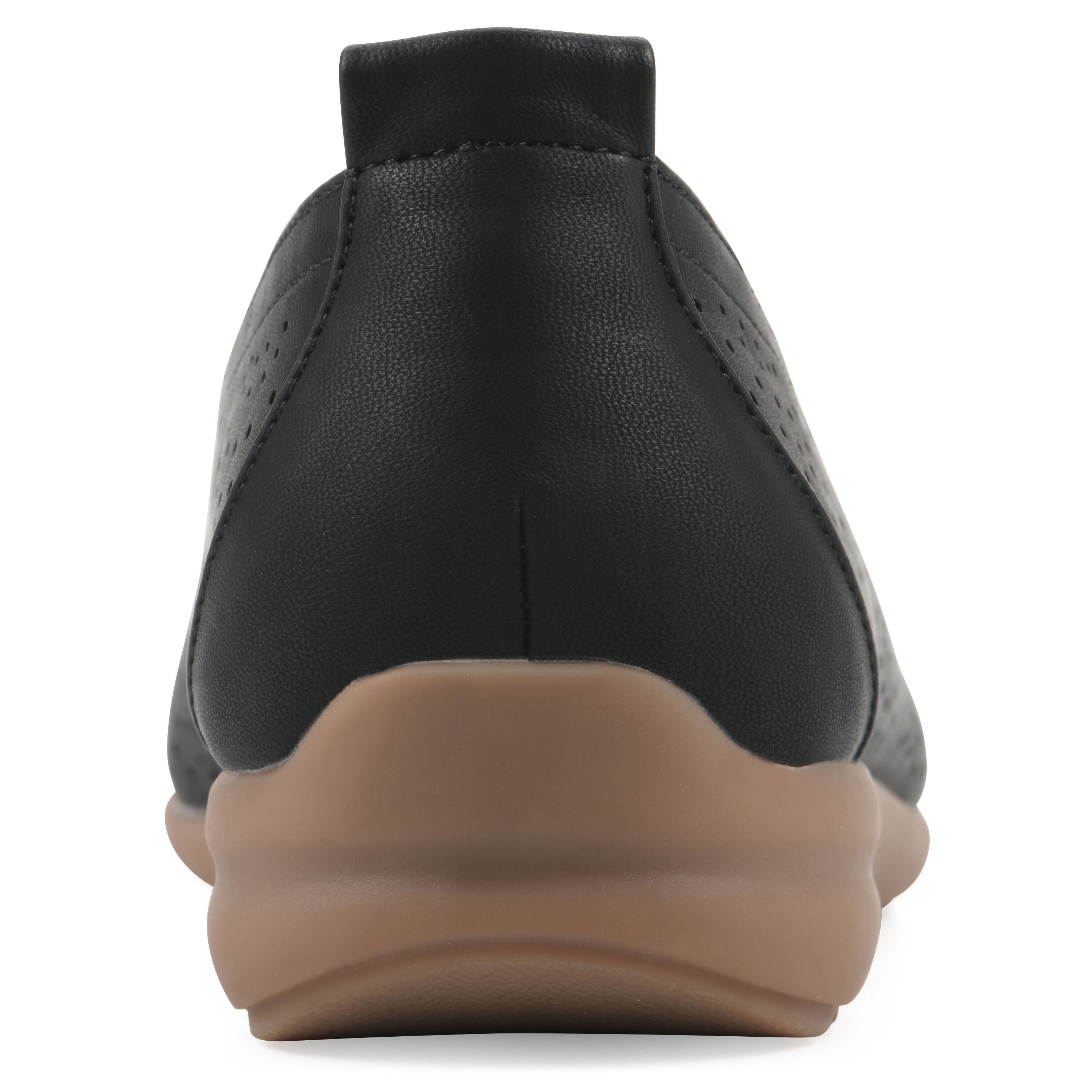 Cortney Ballet Flat, BLACK SMOOTH, on-hover image number 1