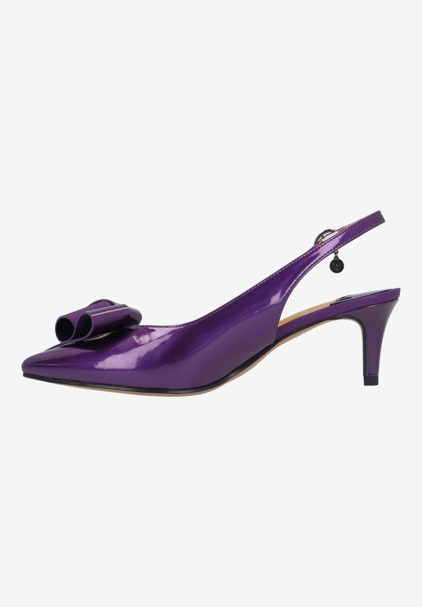 Delara Slingback Pump, PURPLE, alternate image number 4