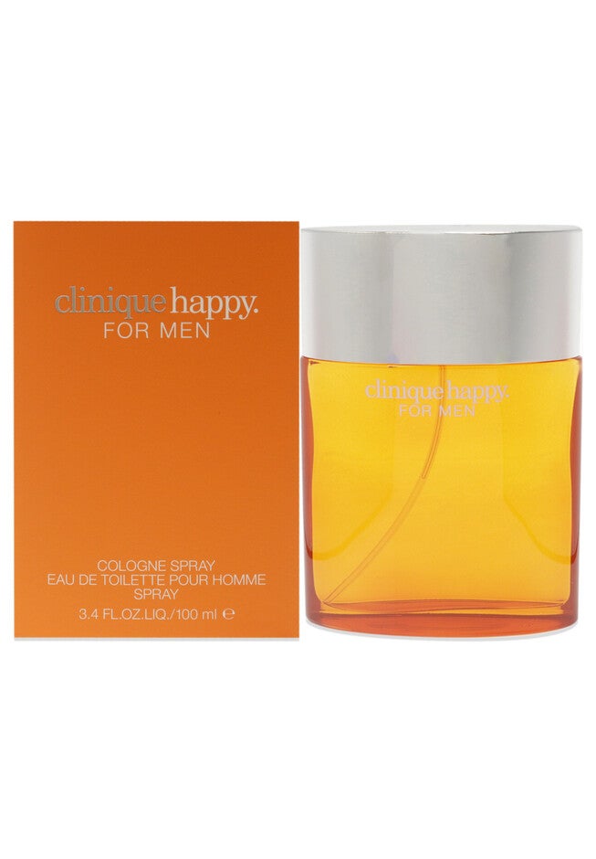 Clinique Happy Cologne Spray For Men-3.4 Oz Edt Spray, O, hi-res image number 0