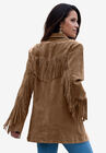 Fringe Suede Jacket, , on-hover image number null
