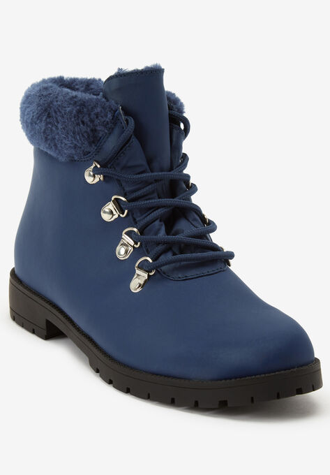 The Vylon Hiker Bootie , NAVY, hi-res image number null