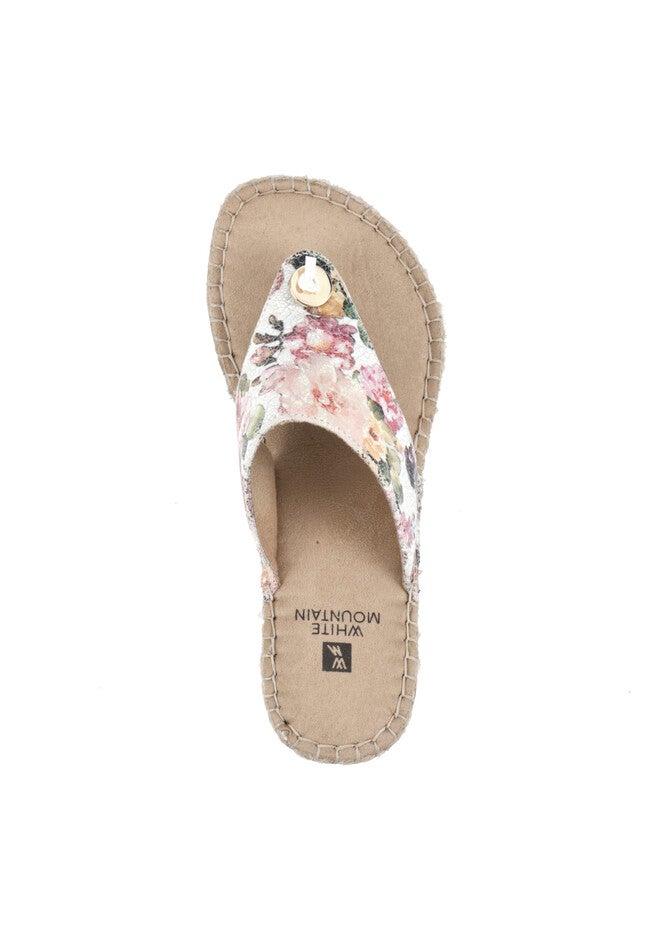 White Mountain Beachball Wedge Espadrille, , alternate image number 5