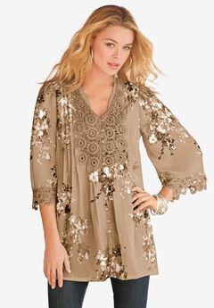 Plus Size Long Sleeve Shirts