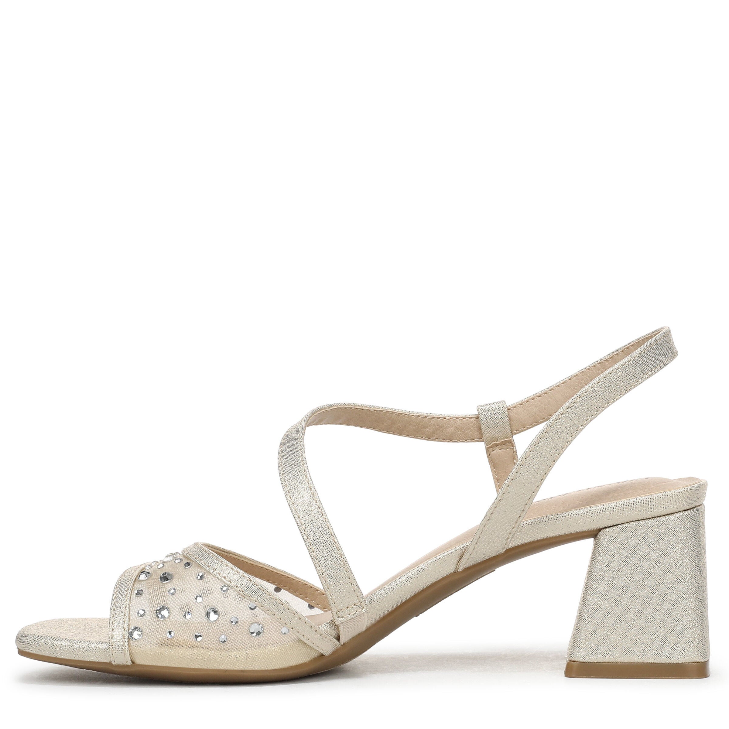 Cheyenne Slingback Sandal, PLATINO GOLD, alternate image number 5