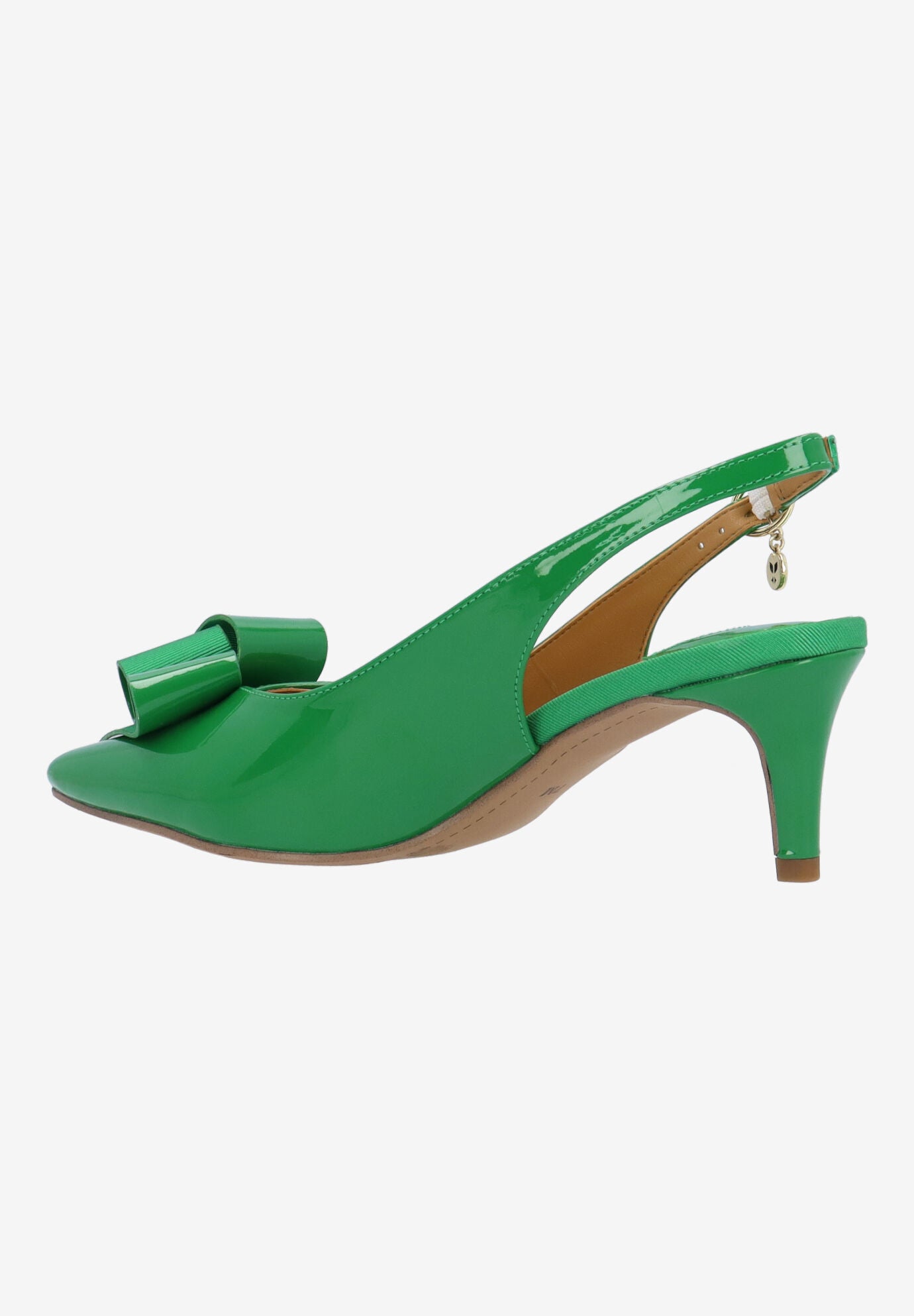 Delara Sling Back Pump, GREEN, alternate image number 5