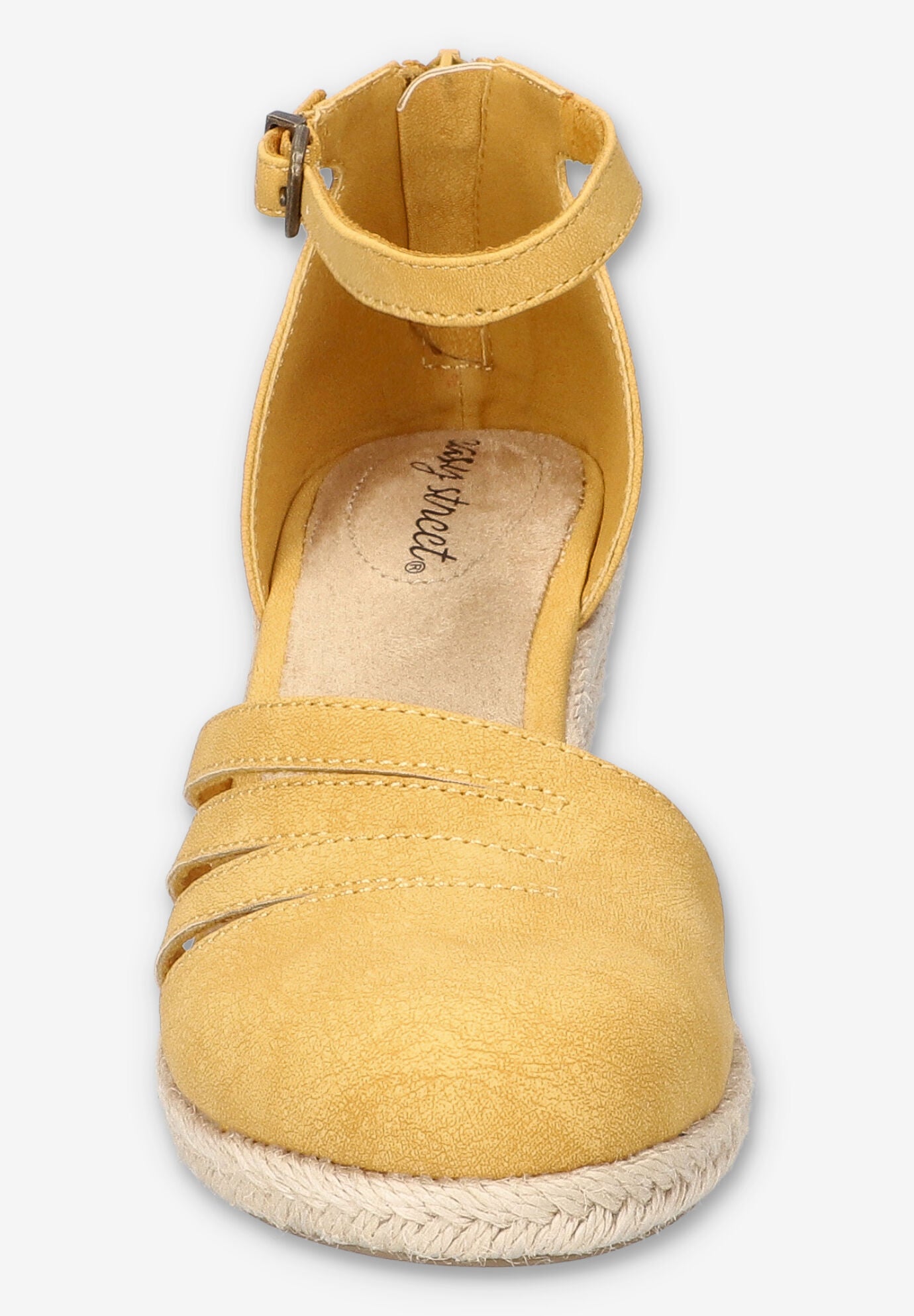 Daytona Espadrille Wedge, YELLOW, on-hover image number 1