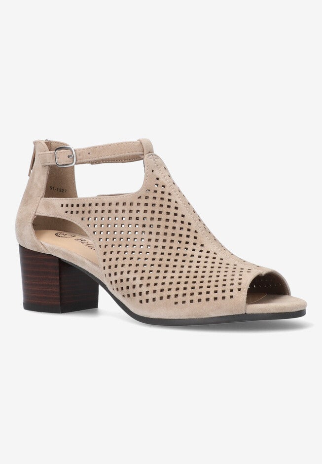 Amara Sandal, ALMOND SUEDE LEATHER, hi-res image number null