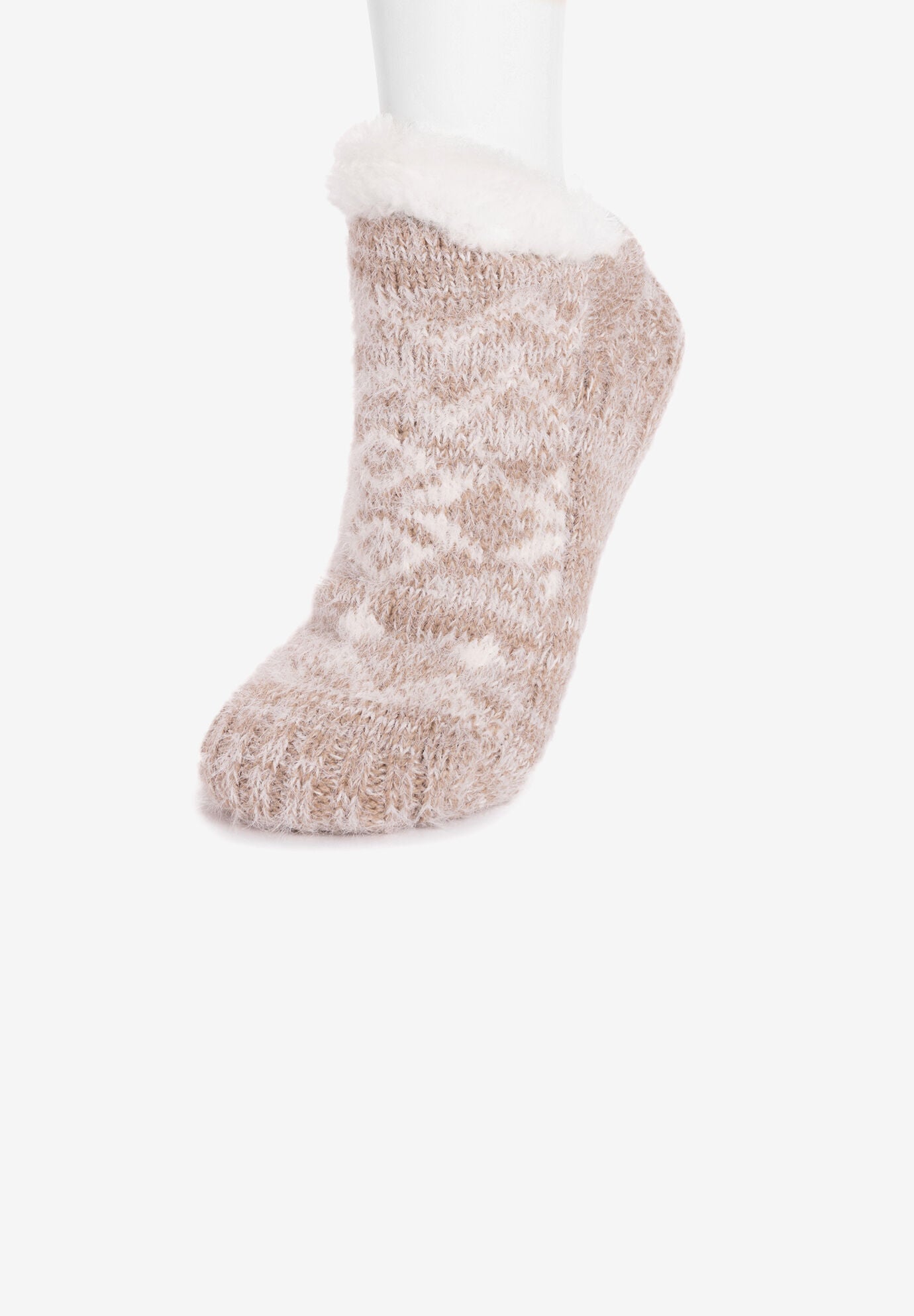 Feathered Shortie Cabin Sock, , alternate image number 3
