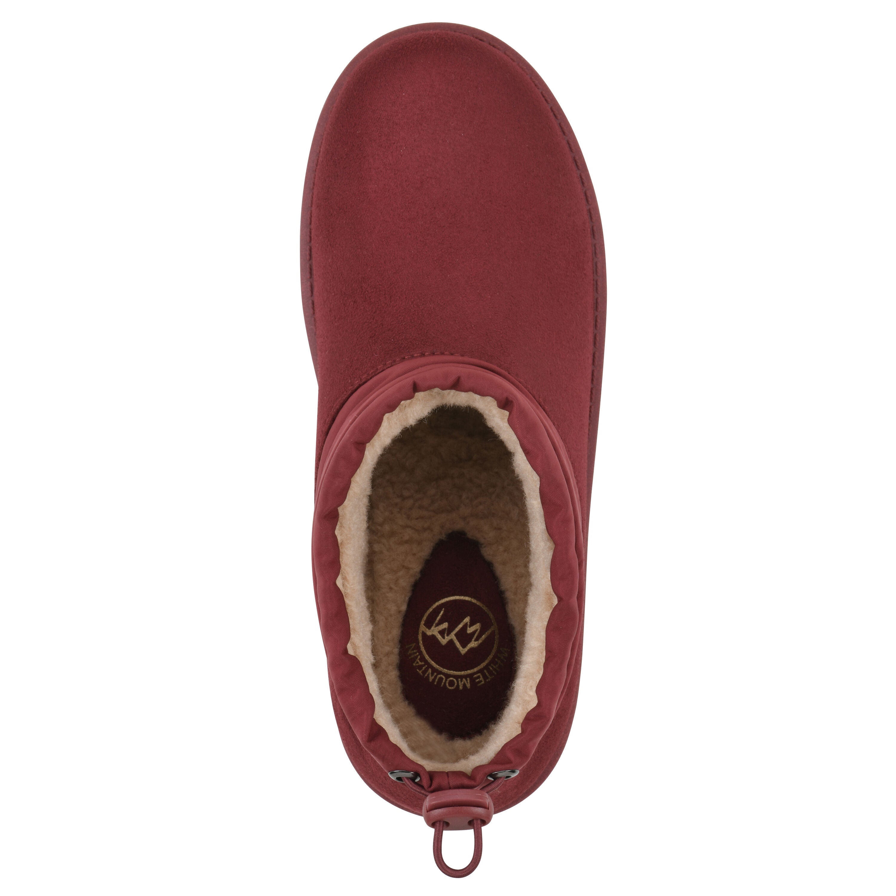 Idle Mini Faux Fur-Lined Bootie, BURGUNDY FABRIC, alternate image number 4