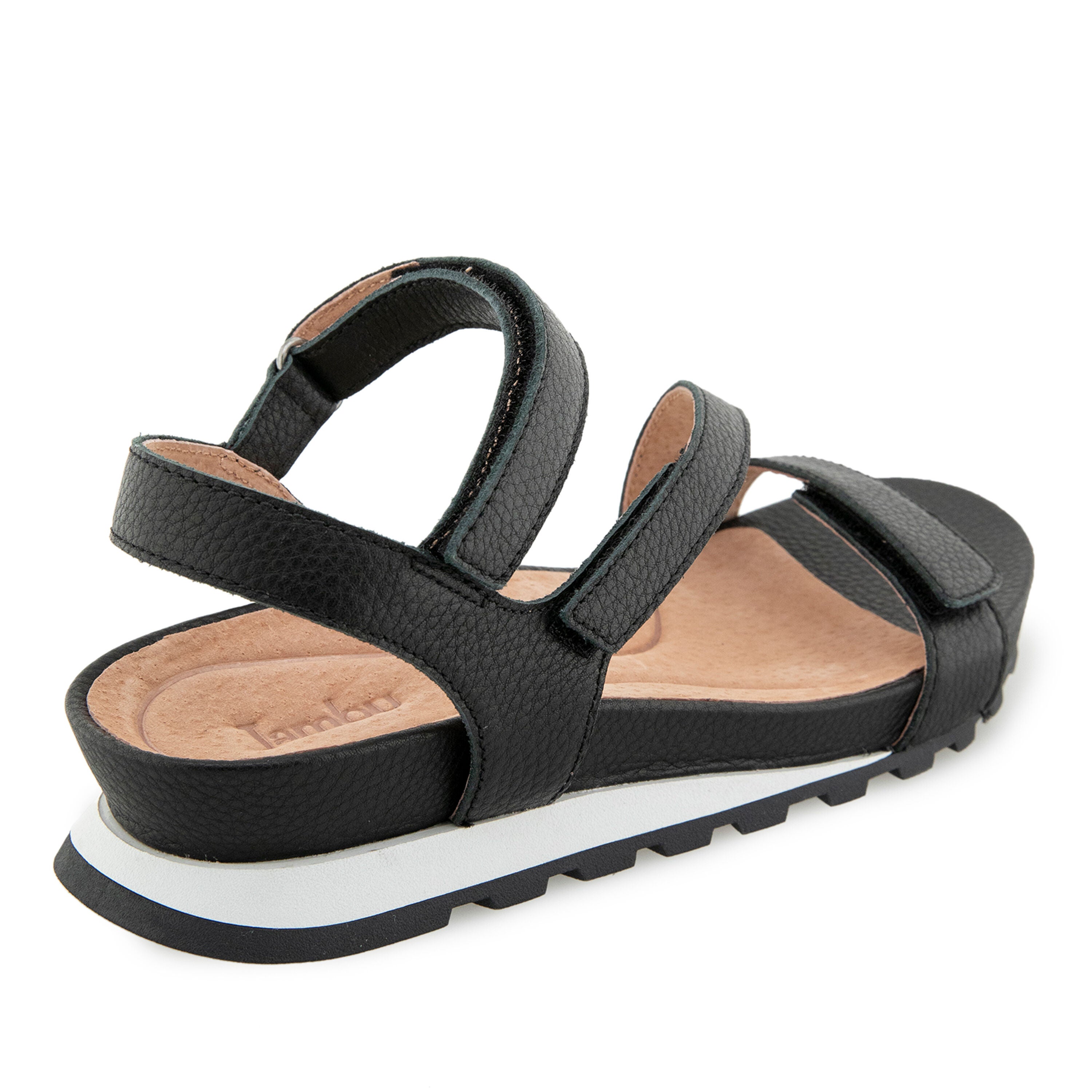 Liza Casual Wedge Sandal, BLACK, on-hover image number 1