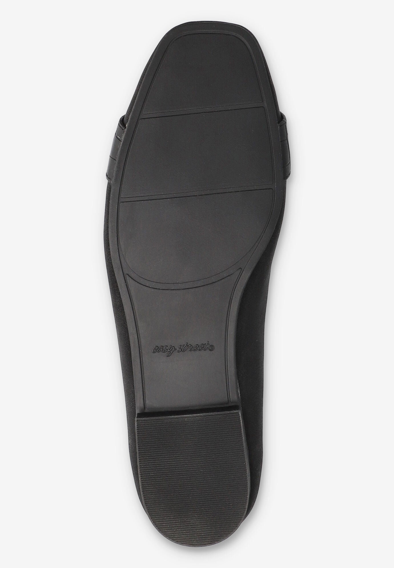 Keely Square Toe Flat, BLACK MATTE, alternate image number 5