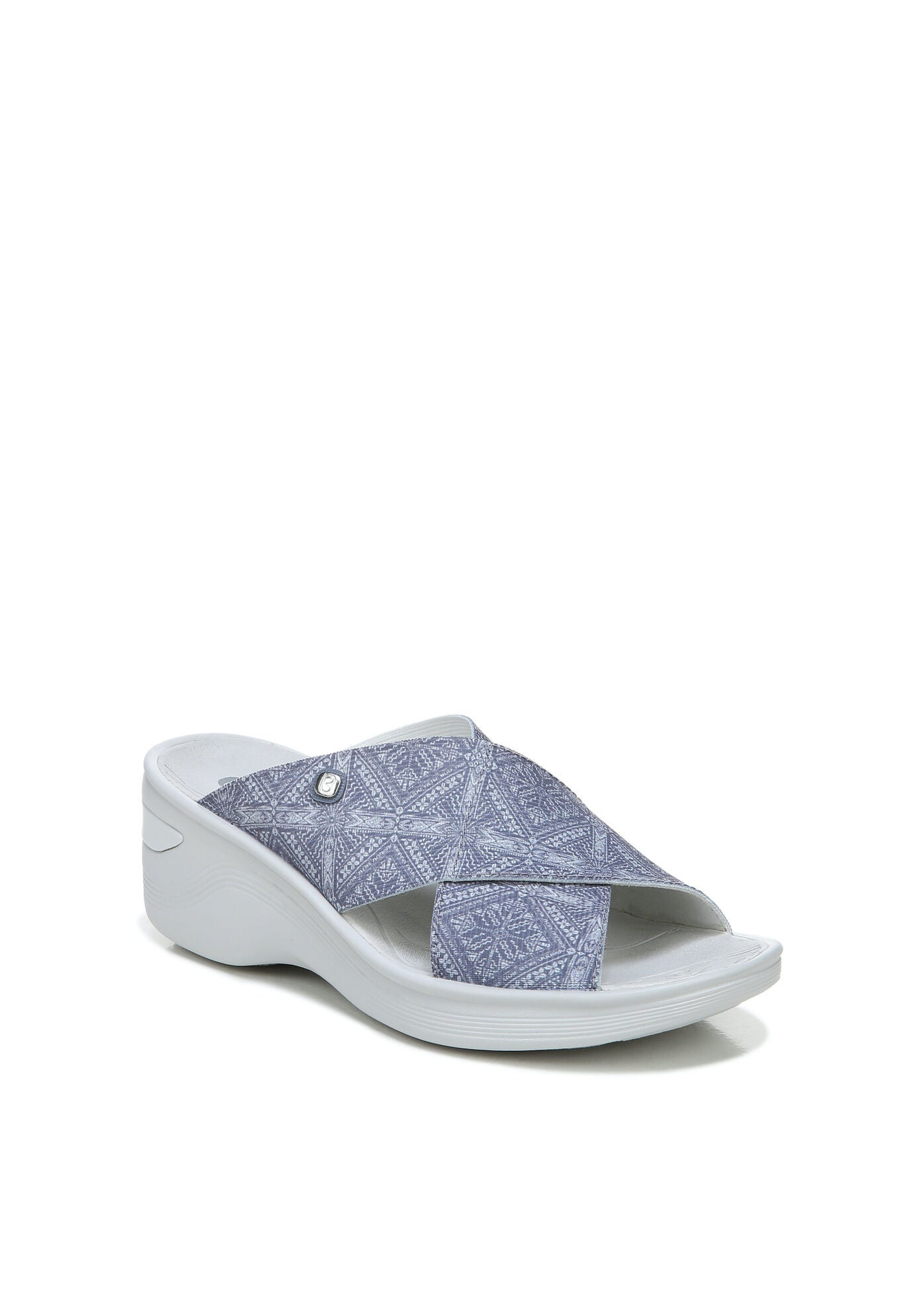 Slip-on Peep Toe Desire Sandals - BZees, 4429627 | Catherines