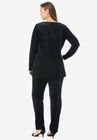 Velour Tunic & Pant Set, , on-hover image number null
