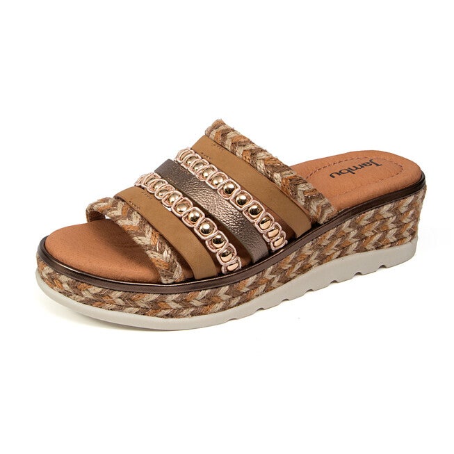Dahlia Wedge, TAN, alternate image number 6