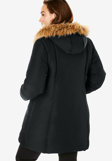 Double-Layer Puffer Coat, , on-hover image number null