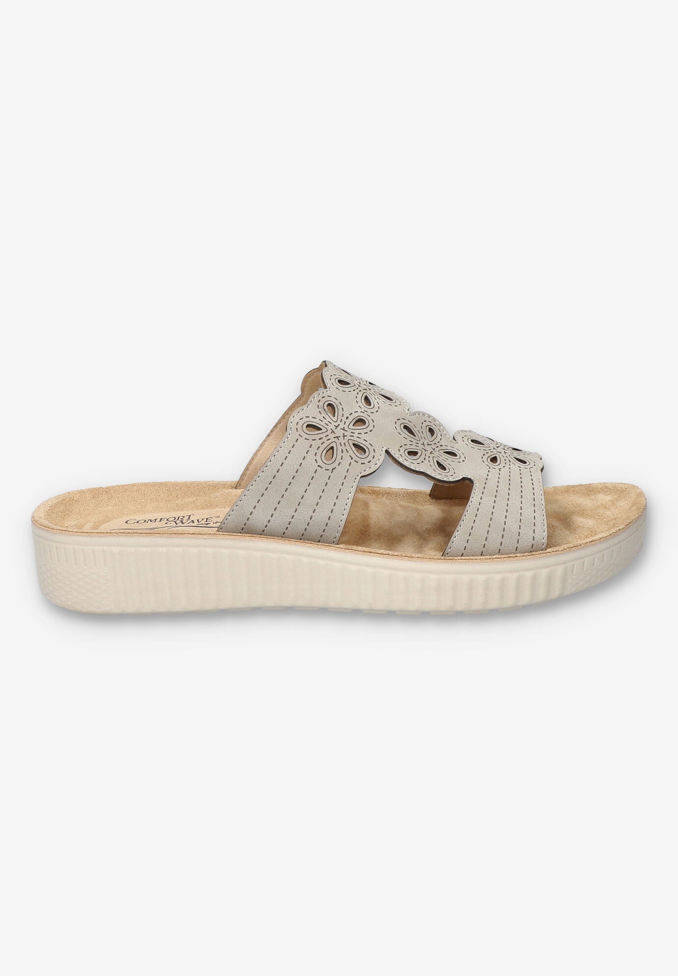 Taj Slide Sandal, GREY, alternate image number 2