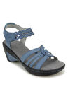 Mila Wedge Sandal, DENIM, hi-res image number null