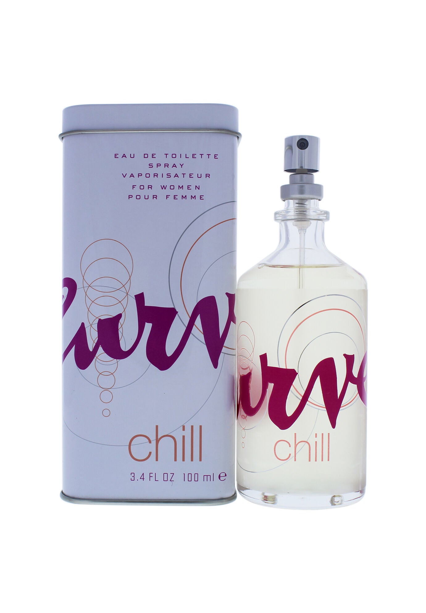 Curve Chill -3.4 Oz Edt Spray, O, hi-res image number 0