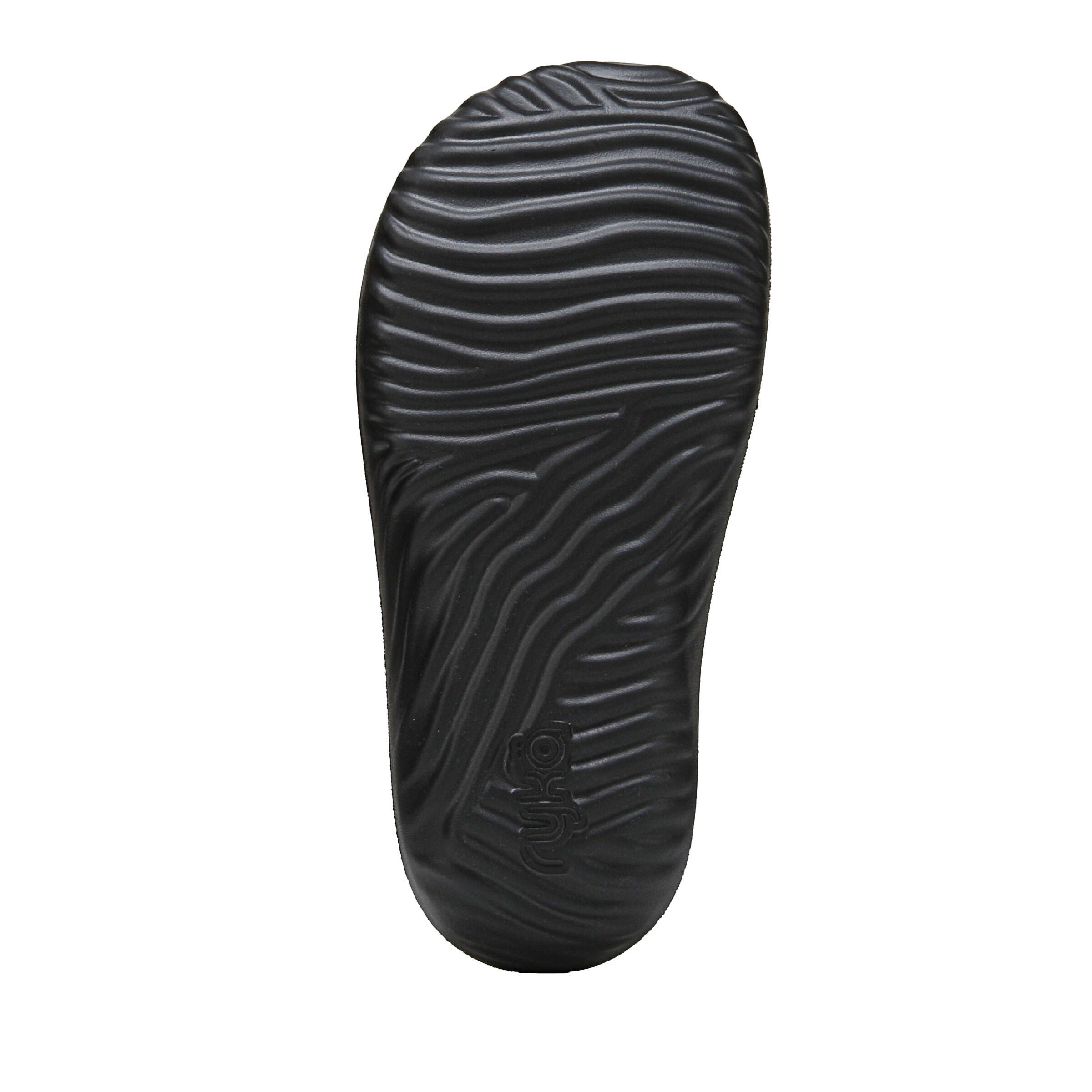 Echo Recovery Slide Sandal, BLACK, alternate image number 7