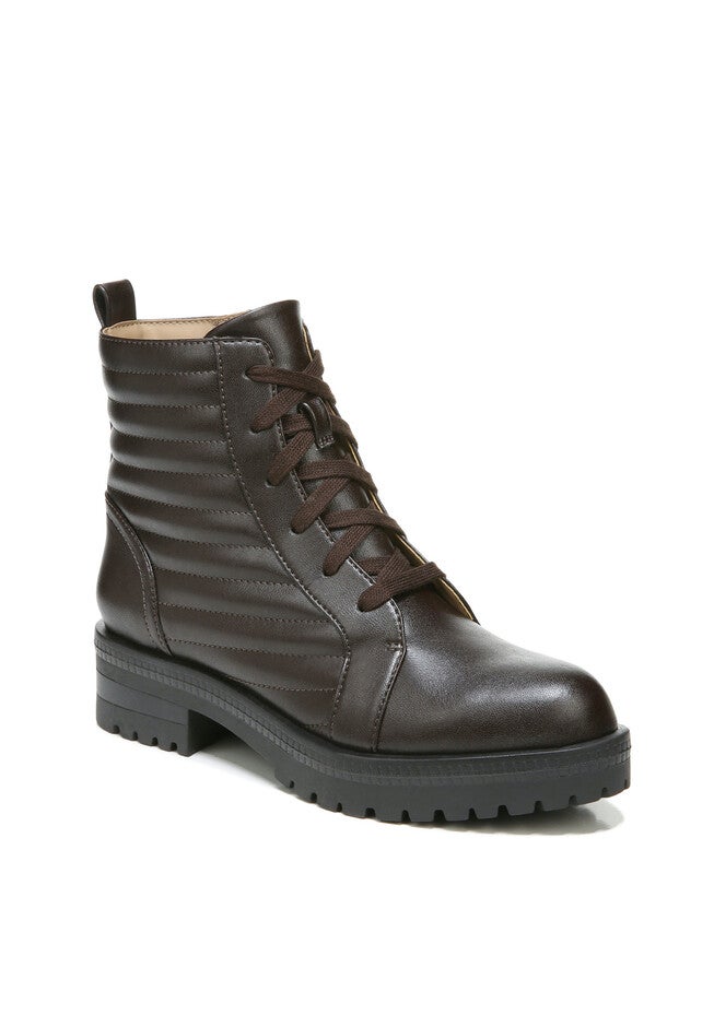 Stormy Water Resistant Combat Boot, DARK CHOCOLATE, hi-res image number null