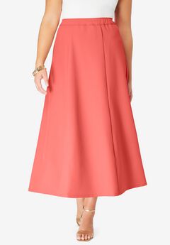 Plus Size Bend Over® A Line Skirt