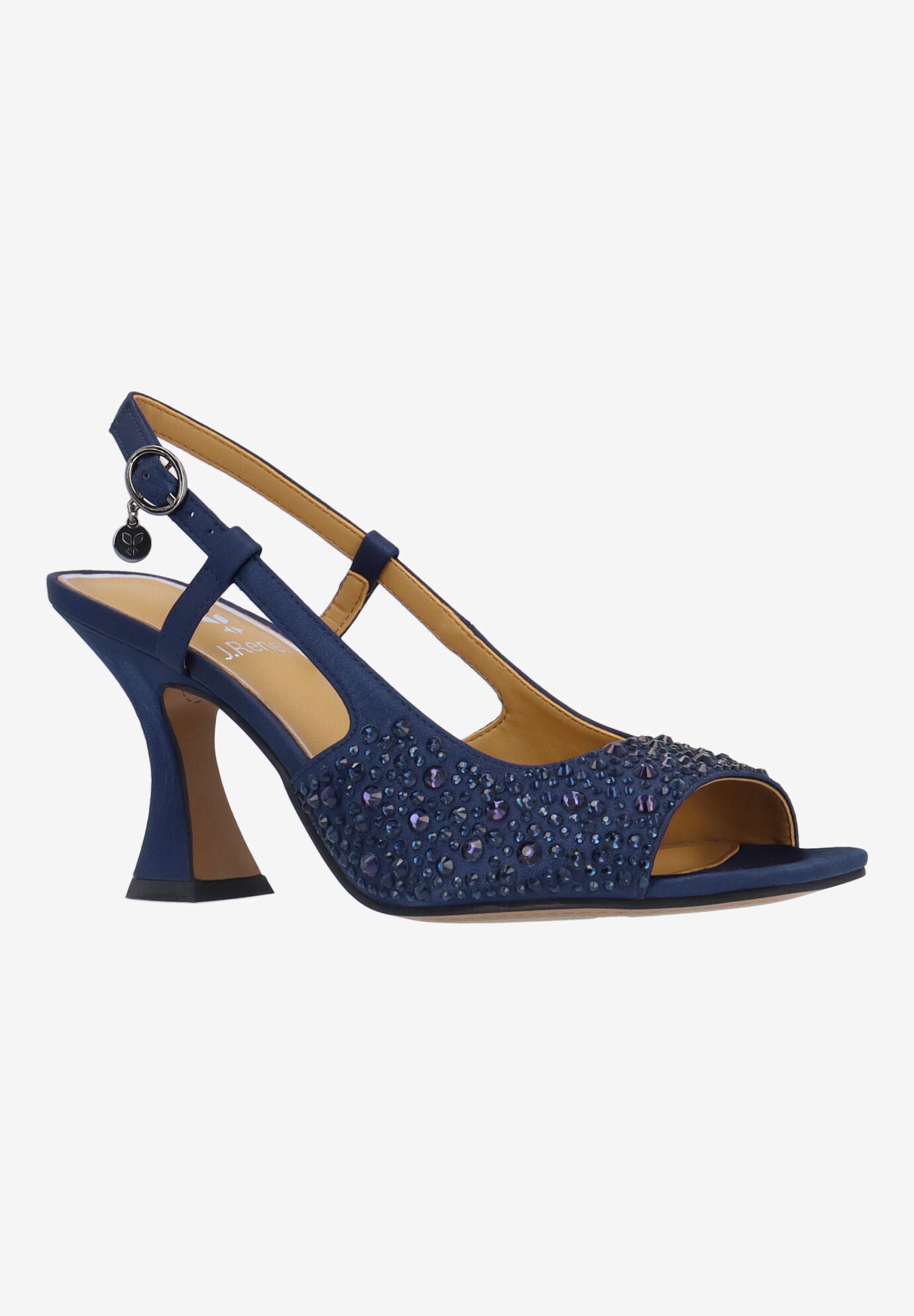 Loredana Slingback Sandal, NAVY, hi-res image number 0