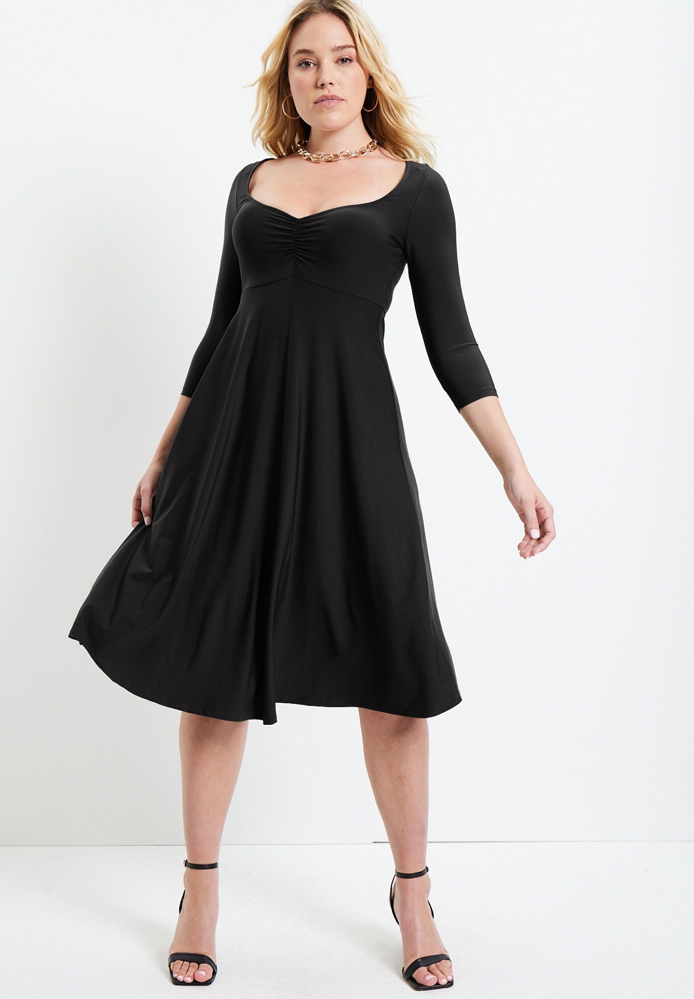 Sweetheart swing dress new arrivals