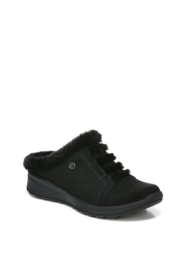 Golden Cozy Mule, BLACK MICROFIBER, hi-res image number null