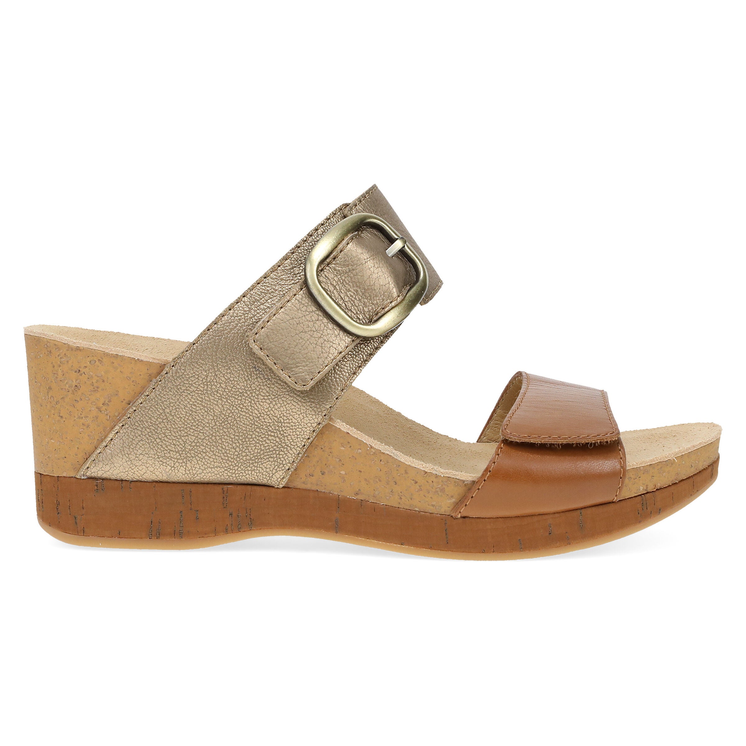 Shannon Sandal, GOLD TAN, alternate image number 4