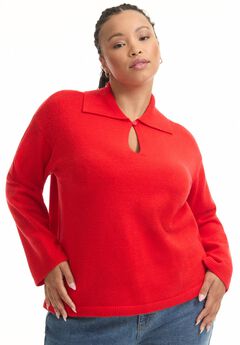 Polo Shirt Sweater