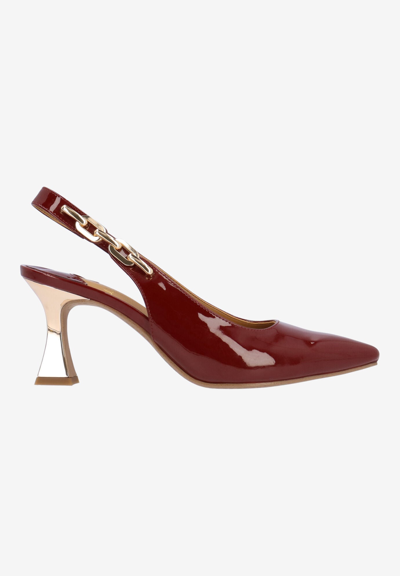Krissa Slingback Pump, DARK CHERRY, alternate image number 3
