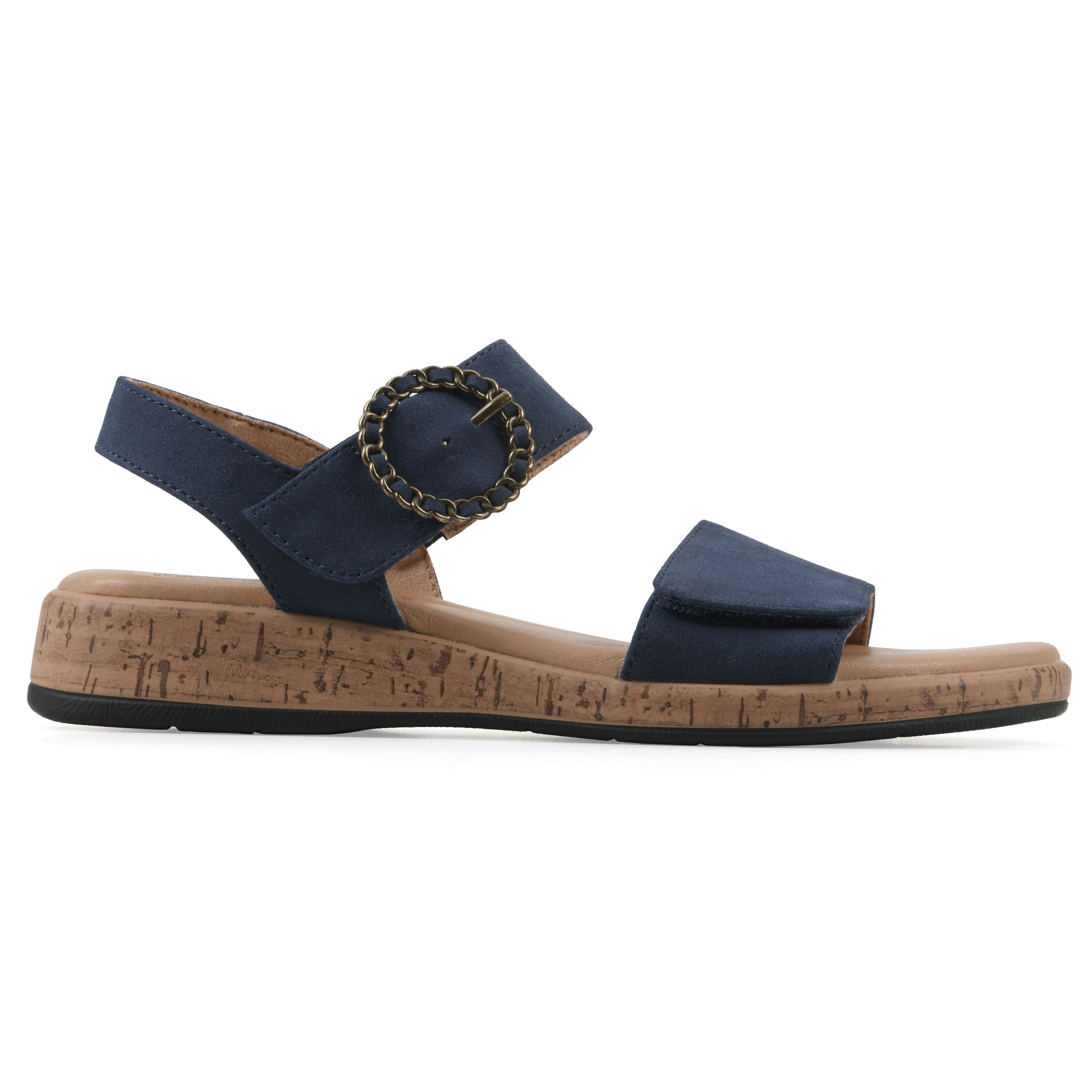 Bonique Dress Sandal, NAVY SUEDED SMOOTH, alternate image number 2