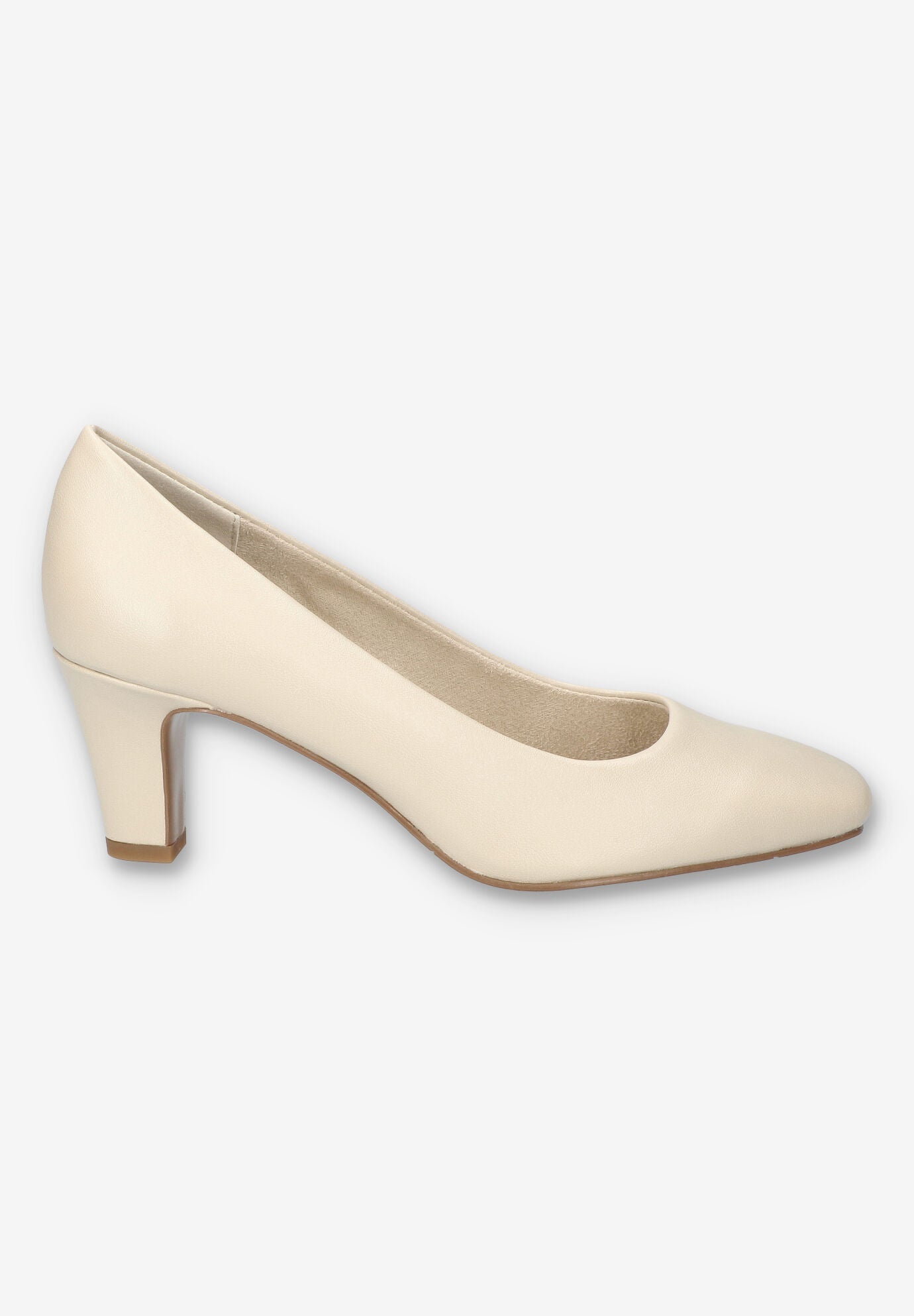 Poet Square Toe Pump, BONE, alternate image number 2