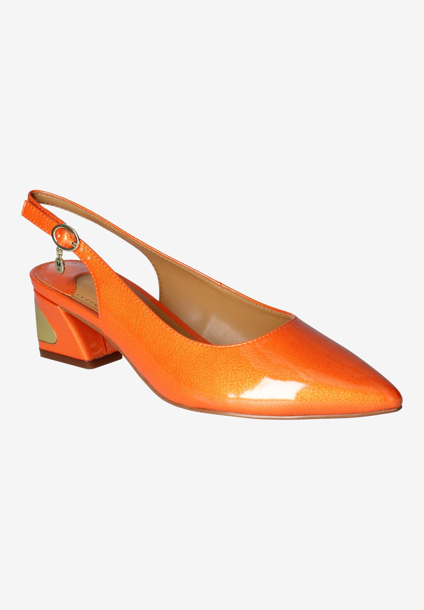 Shayanne Slingback Pump, ORANGE, hi-res image number 0