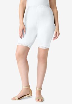 Essential Stretch Lace-Trim Short