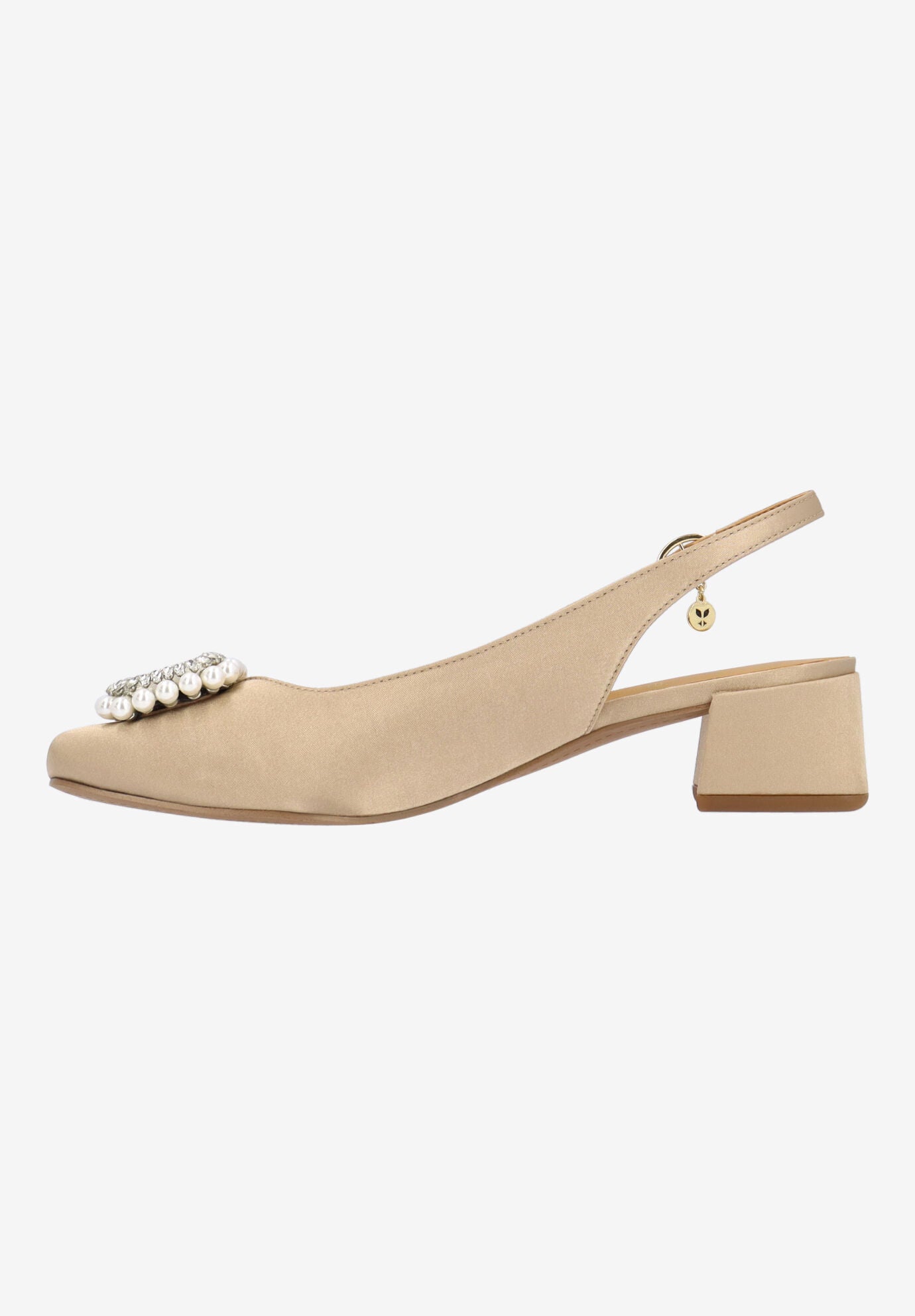 Eudora SlingbackPump, BEIGE, alternate image number 4