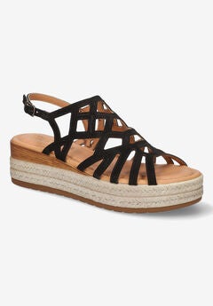 Zip-Italy Espadrille Sandal