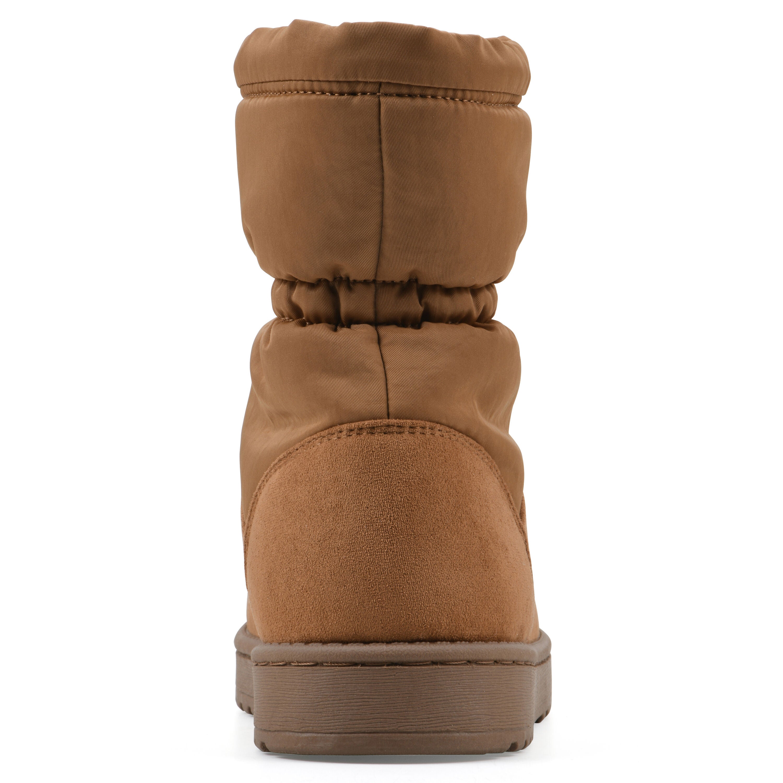 Issy Faux Fur-Lined Bootie, CHESTNUT FABRIC, on-hover image number 1