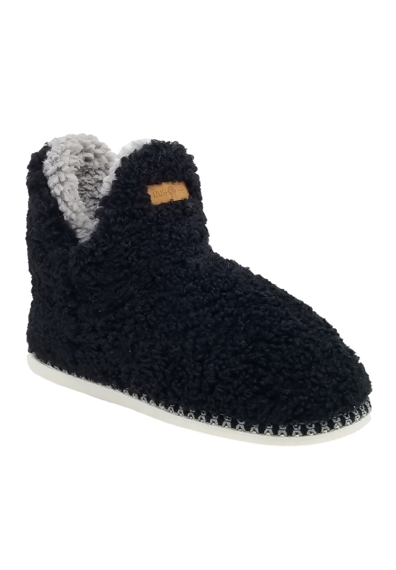 Berber Boot Slippers, BLACK, hi-res image number 0