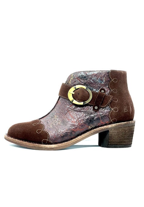 Miranda Bootie, DARK BROWN, hi-res image number null