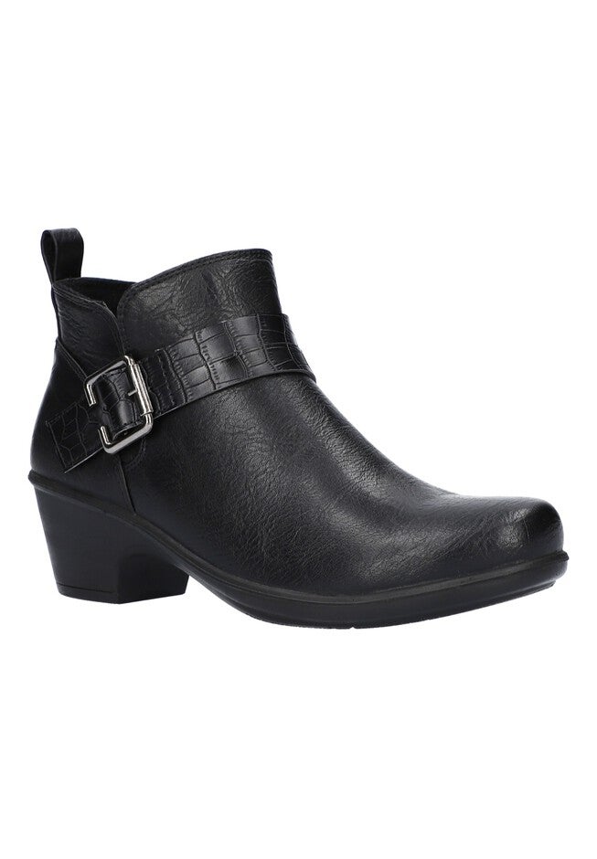 Hester Booties , BLACK CROCO, hi-res image number null