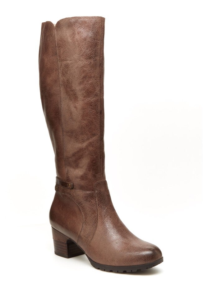 Cahi Wide Calf Boots , TOBACCO, hi-res image number 0